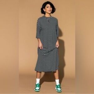 Ozzy Dress in Stripes